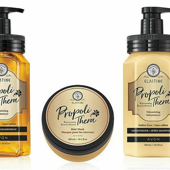Avon Propolis Elastine PropoliThera Volumizing Hair Trio - Picture 1 of 3